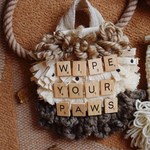 Mini Weave - DOGS - WIPE YOUR PAWS + TEACUP CHIHUAHUA