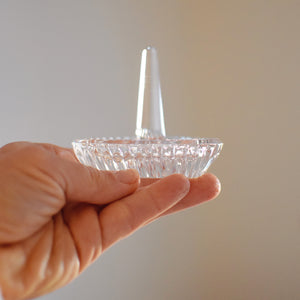 Thrifted Goods - Vintage Waterford Crystal Heart Shaped Ring Holder