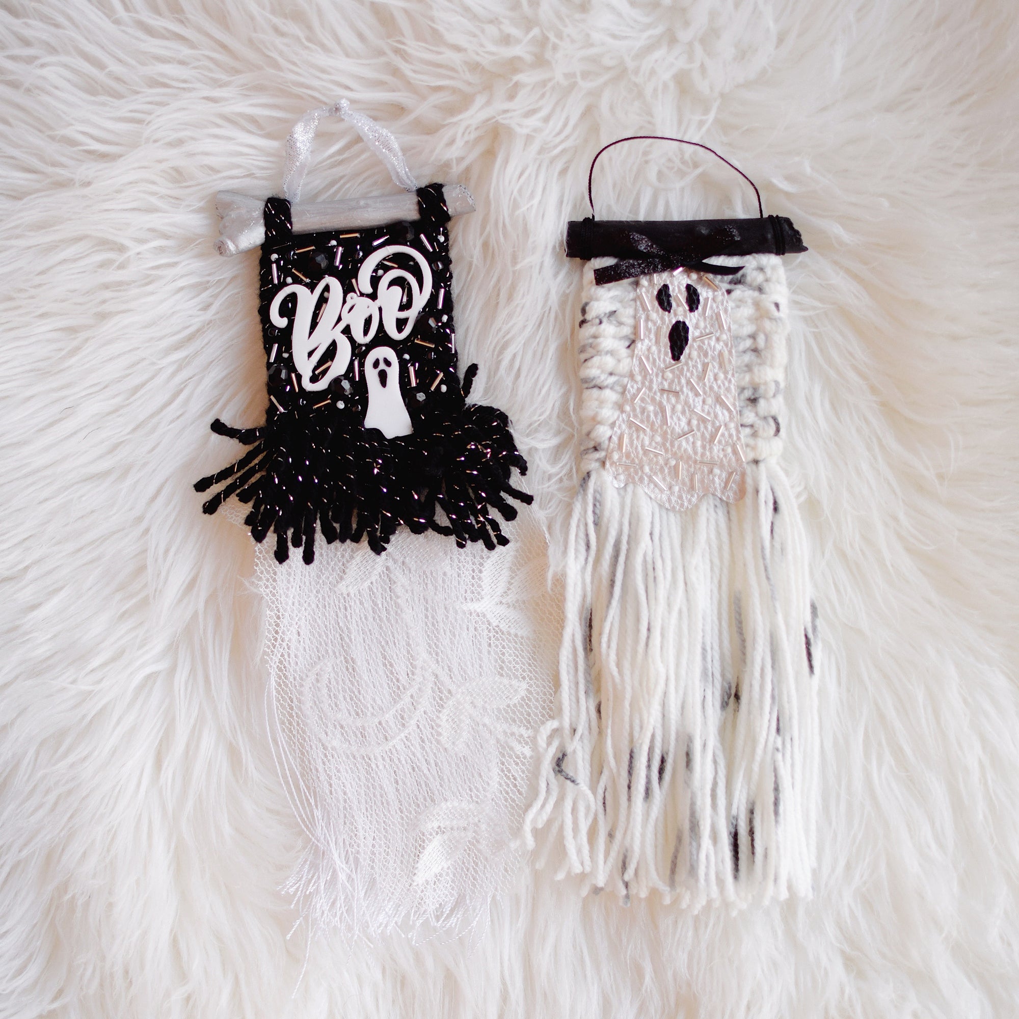 Mini Weave - Spooky Collection - BOO + LITTLE GHOST