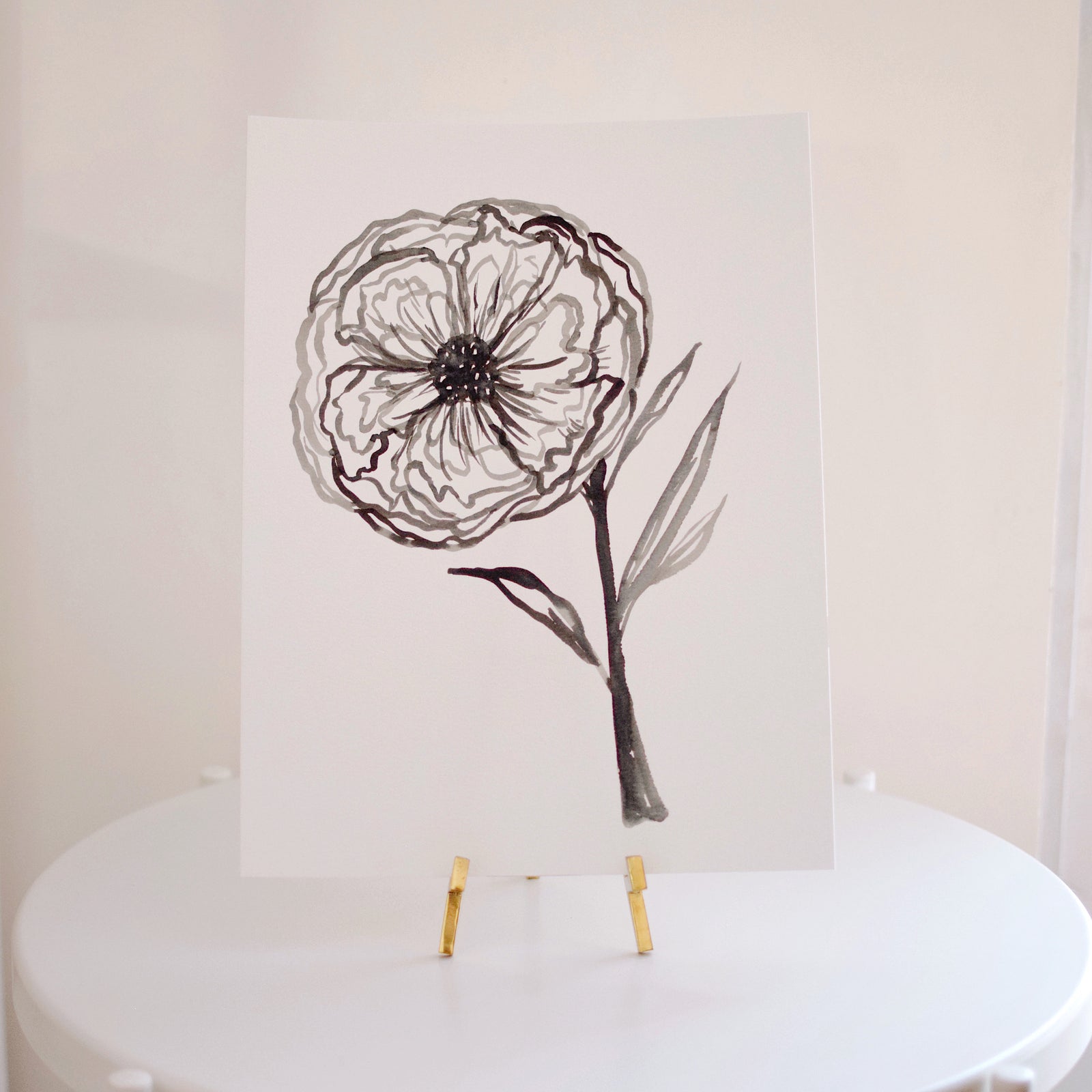 Original Watercolor Painting - Floral No. 5 - SUMMER DAY