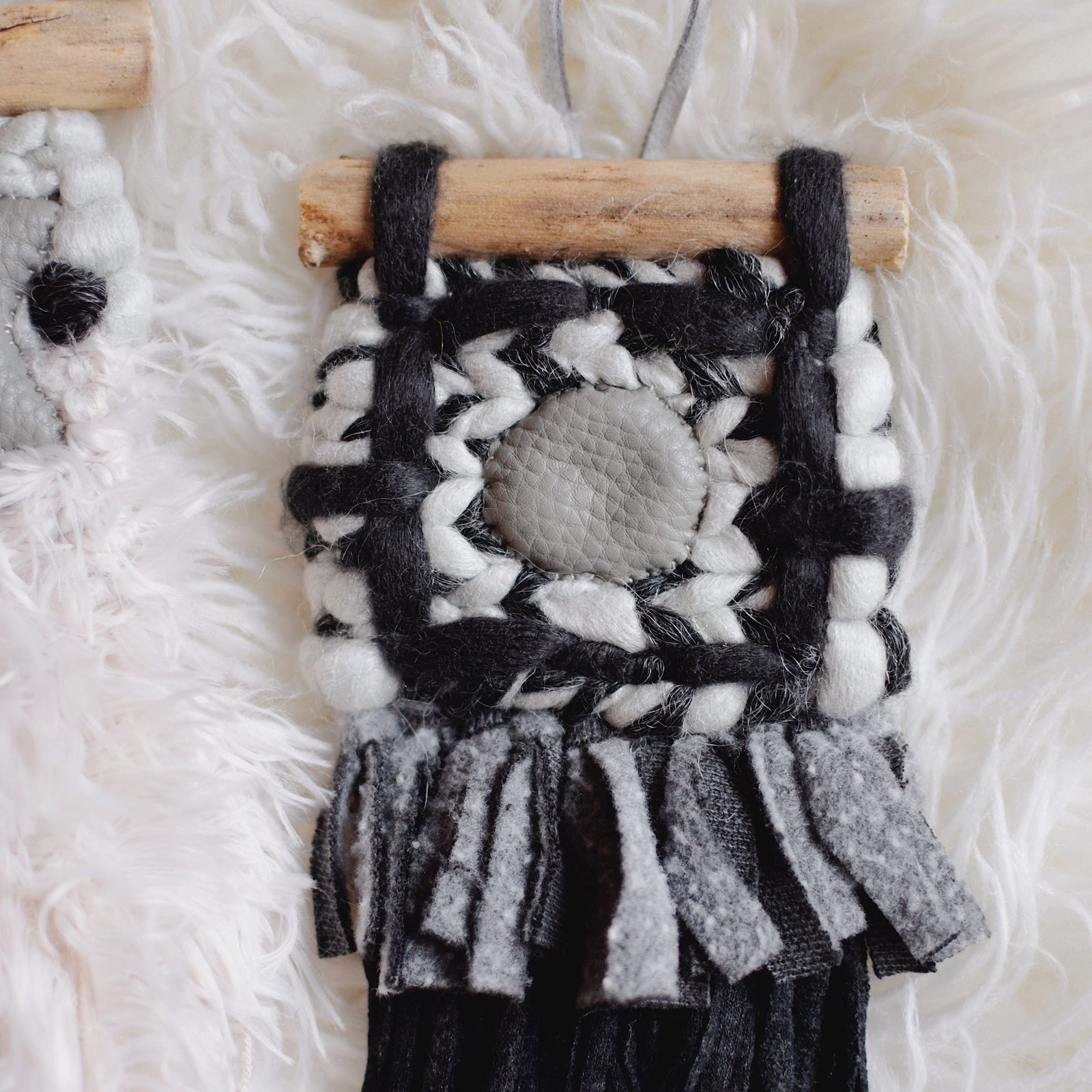 Mini Weave - Quilted Shades of Grey Collection - EMMA