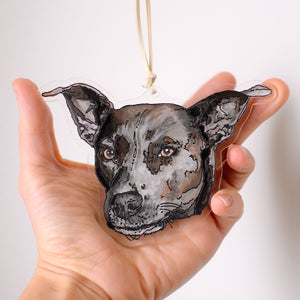 Ornament - Custom Hand Painted Pet Portrait