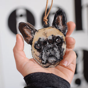 Ornament - Custom Hand Painted Pet Portrait