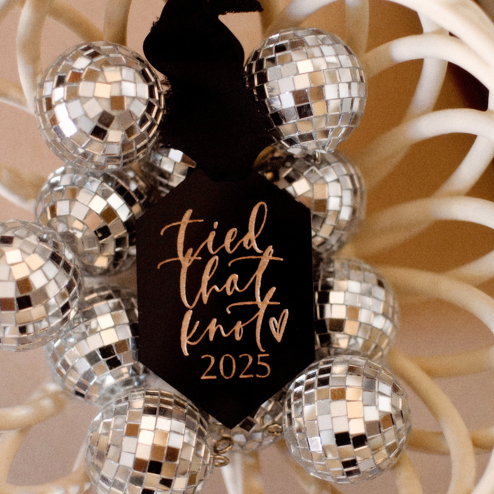 Ornament - tied that knot 2025