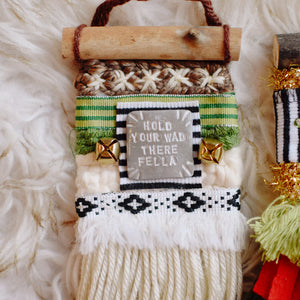 Mini Weave - Christmas Vacation - HOLD YOUR WAD THERE FELLA + IF I HAD A RUBBER HOSE I WOULD BEAT YOU...