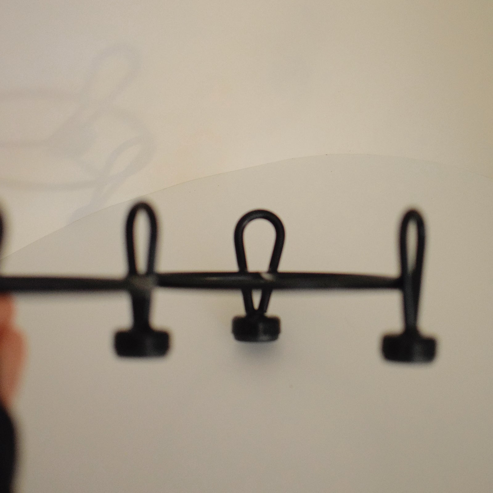 Wrought-Iron Peace Sign Raised Dog Bowl Holder