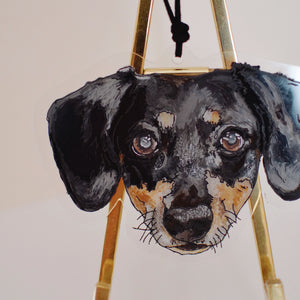 Ornament - Custom Hand Painted Pet Portrait