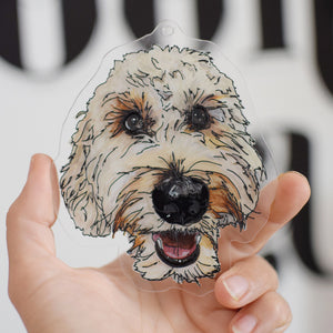 Ornament - Custom Hand Painted Pet Portrait