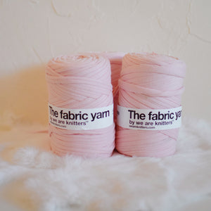 Material - we are knitters Fabric T-Shirt Yarn (Pink) - 3 Pack