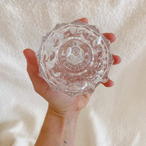 Thrifted Goods - Glass Sugar Dish