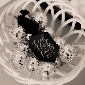 Ornament - tied that knot 2025