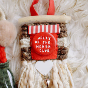 Mini Weave - Christmas Vacation - A LETTER CONFIRMING YOUR RESERVATION @ THE NUTHOUSE + JELLY OF THE MONTH CLUB