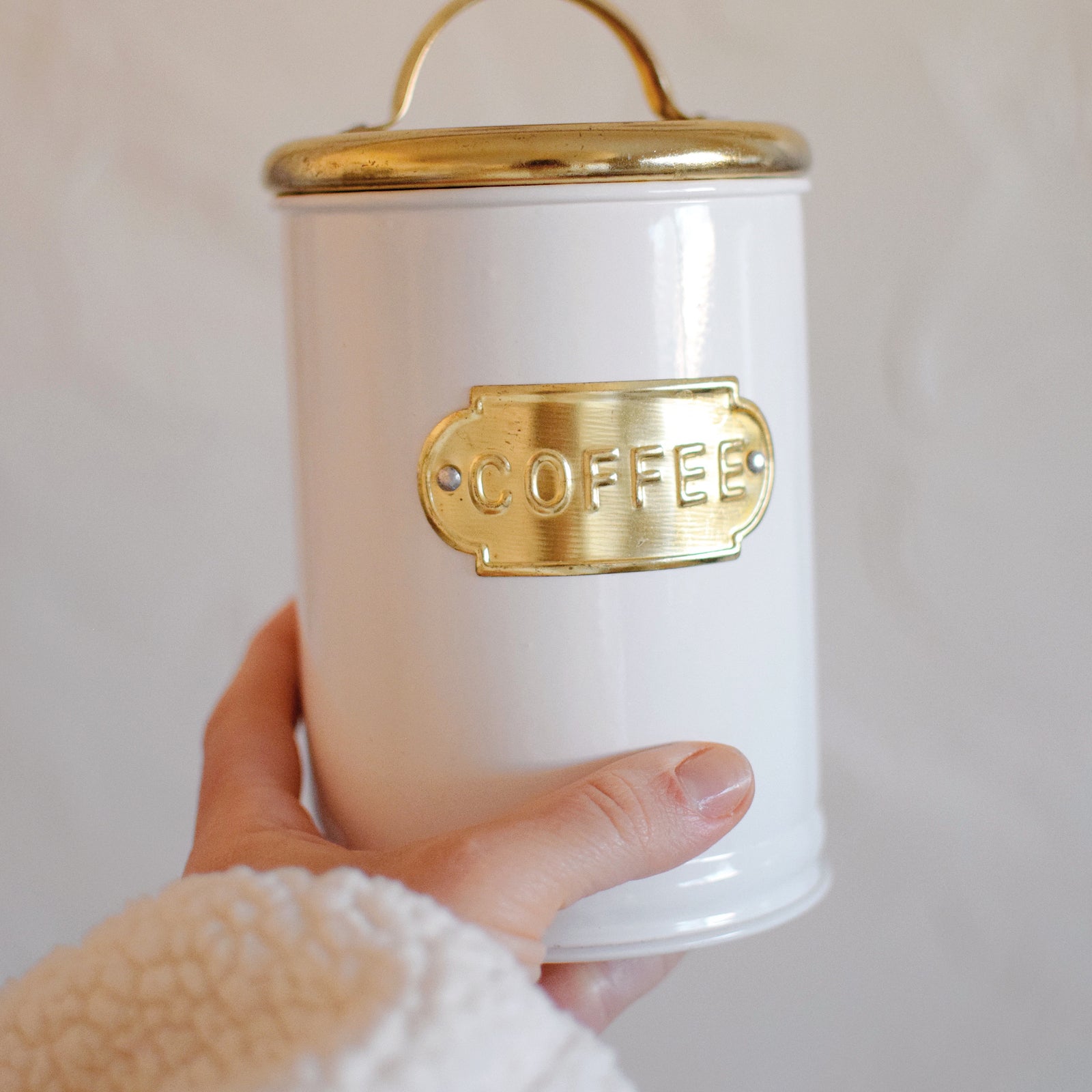 Styling Piece - Metal Coffee Tin