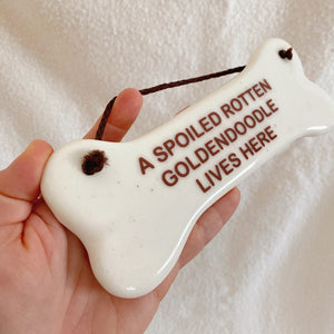 Thrifted Goods - Goldendoodle Sign