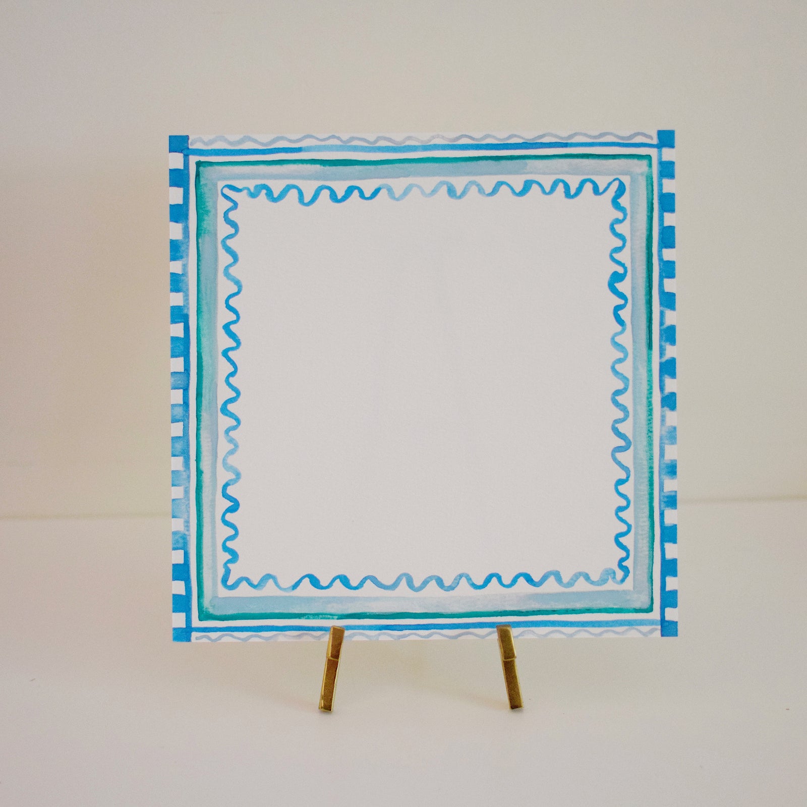 Original Watercolor Painting - Border No. 1