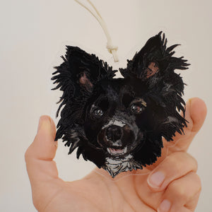 Ornament - Custom Hand Painted Pet Portrait