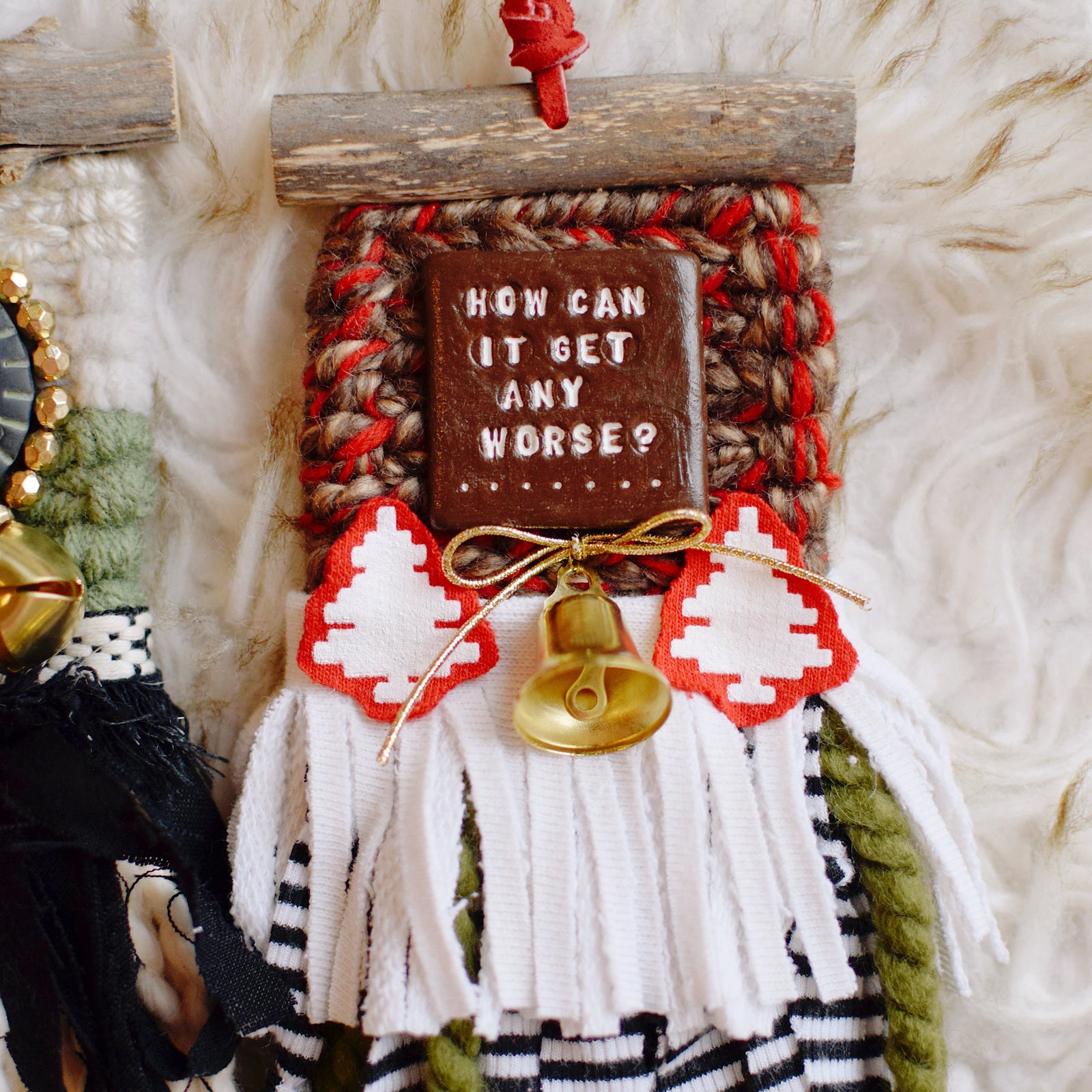 Mini Weave - Christmas Vacation - DON'T PISS ME OFF ART. + HOW CAN IT GET ANY WORSE?