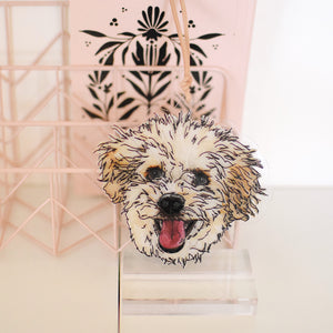 Ornament - Custom Hand Painted Pet Portrait