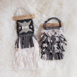 Mini Weave - Quilted Shades of Grey Collection - IDA + ASTRID