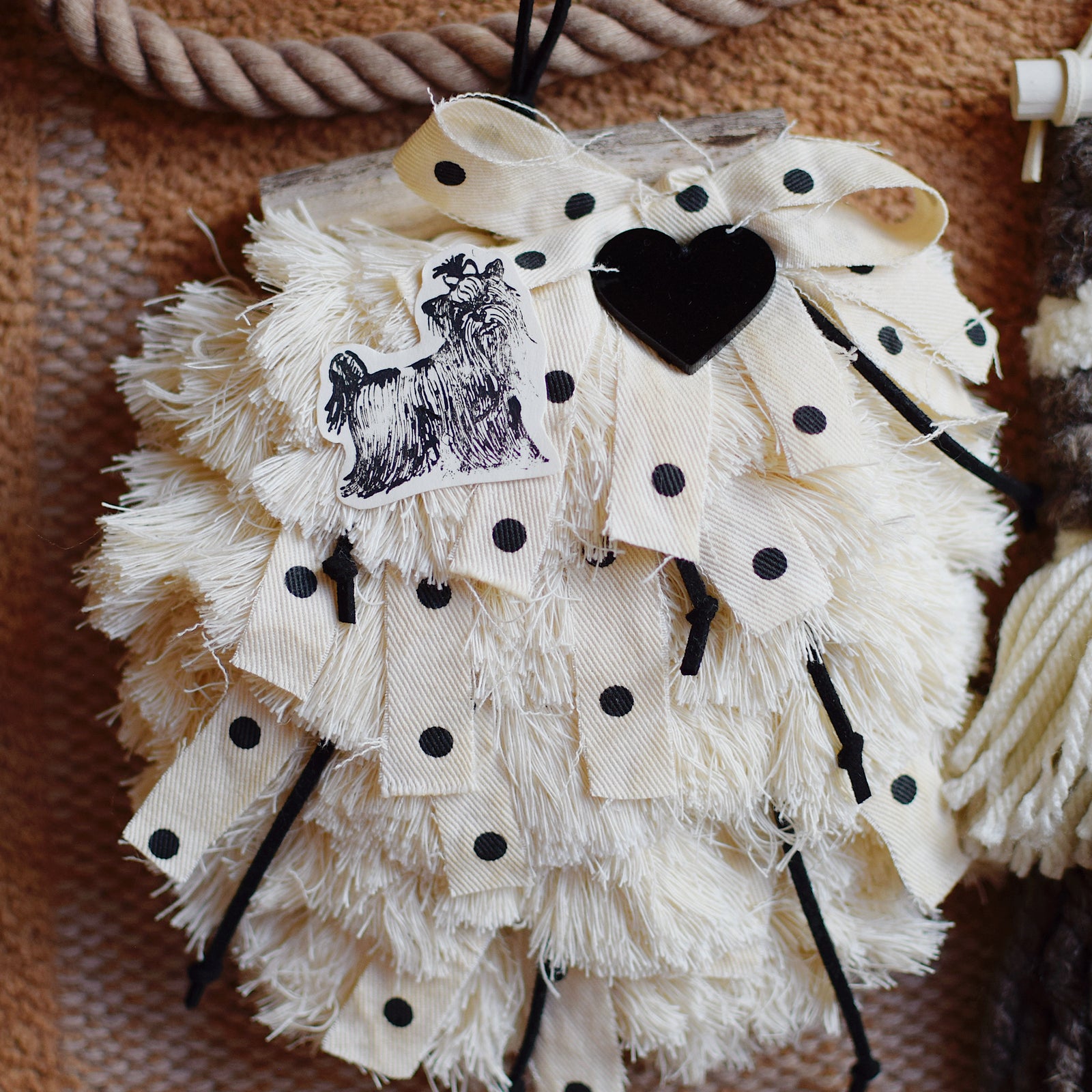 Mini Weave - DOGS - SILKY TERRIER + DOG MOM