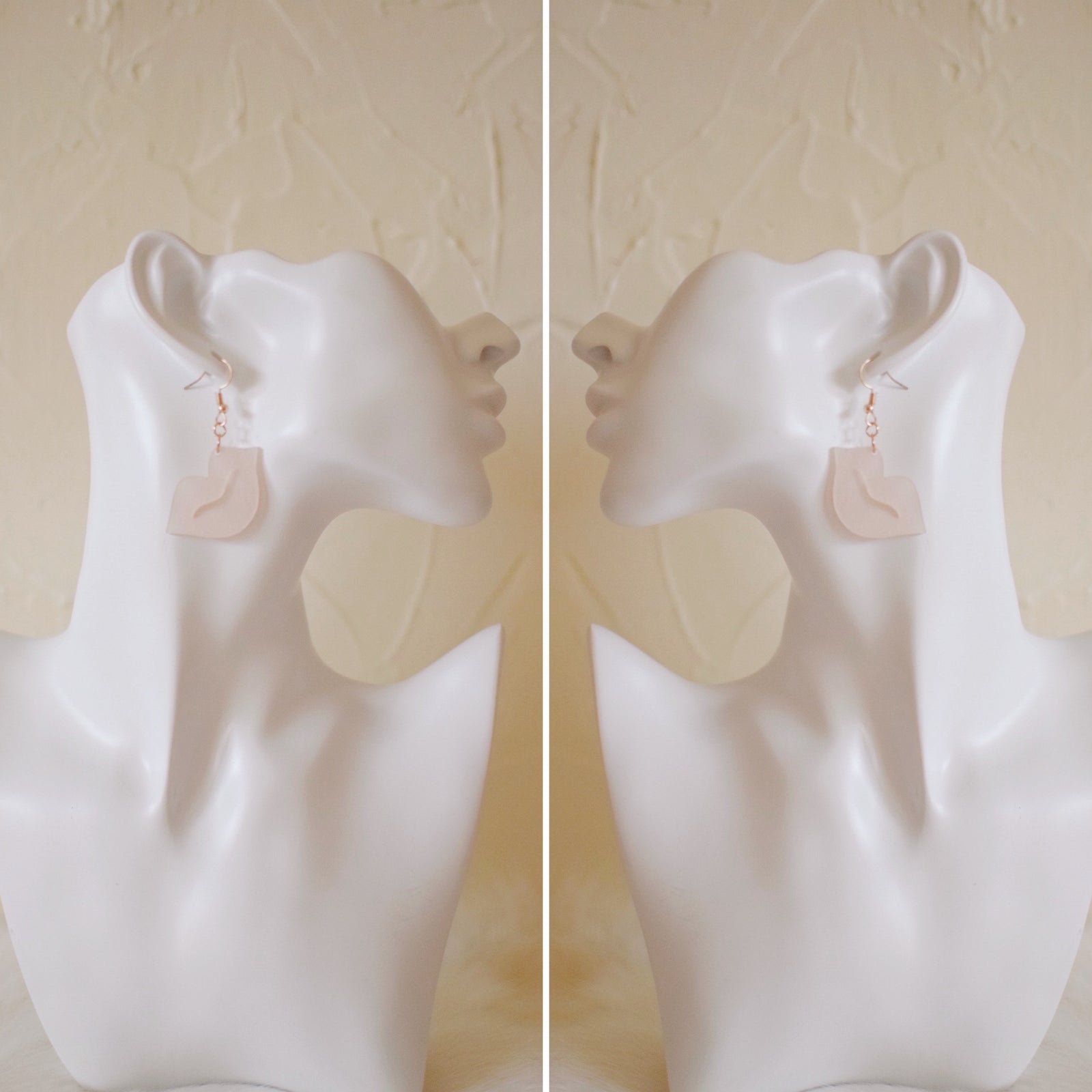 Earrings - Valentines Day - Smooch Dangles - Ballet Swirl