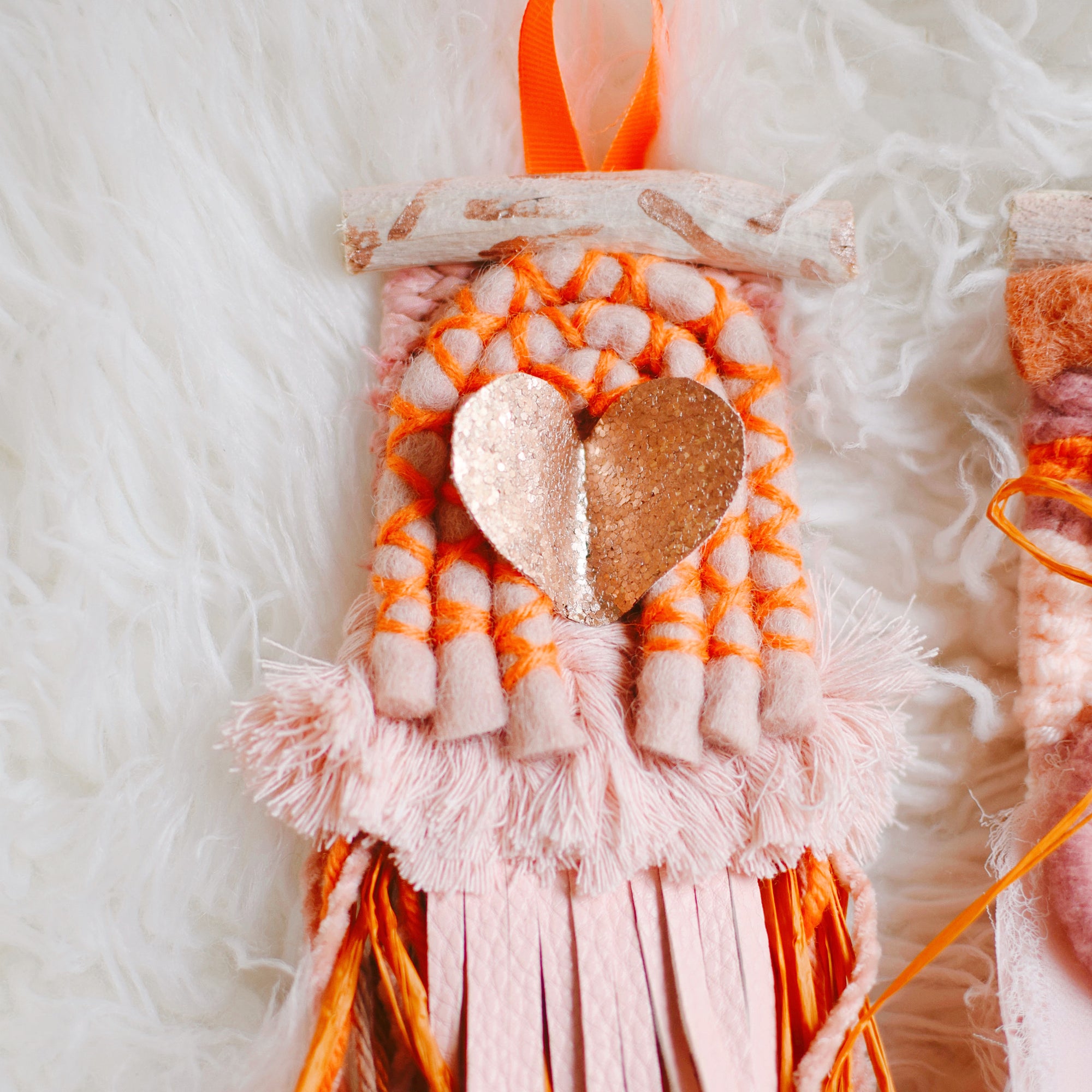 Mini Weave - Pink + Orange Collection - OPAL + OCTAVIA