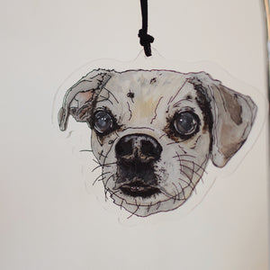 Ornament - Custom Hand Painted Pet Portrait