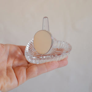 Thrifted Goods - Vintage Waterford Crystal Heart Shaped Ring Holder