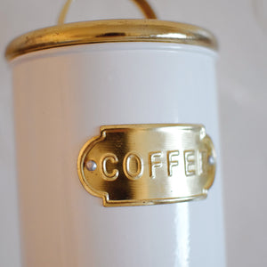 Thrifted Goods - Metal Coffee Tin