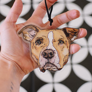 Ornament - Custom Hand Painted Pet Portrait