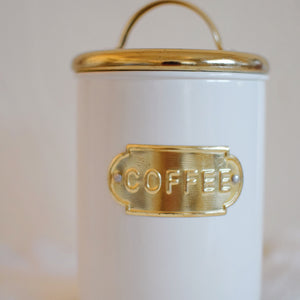 Thrifted Goods - Metal Coffee Tin