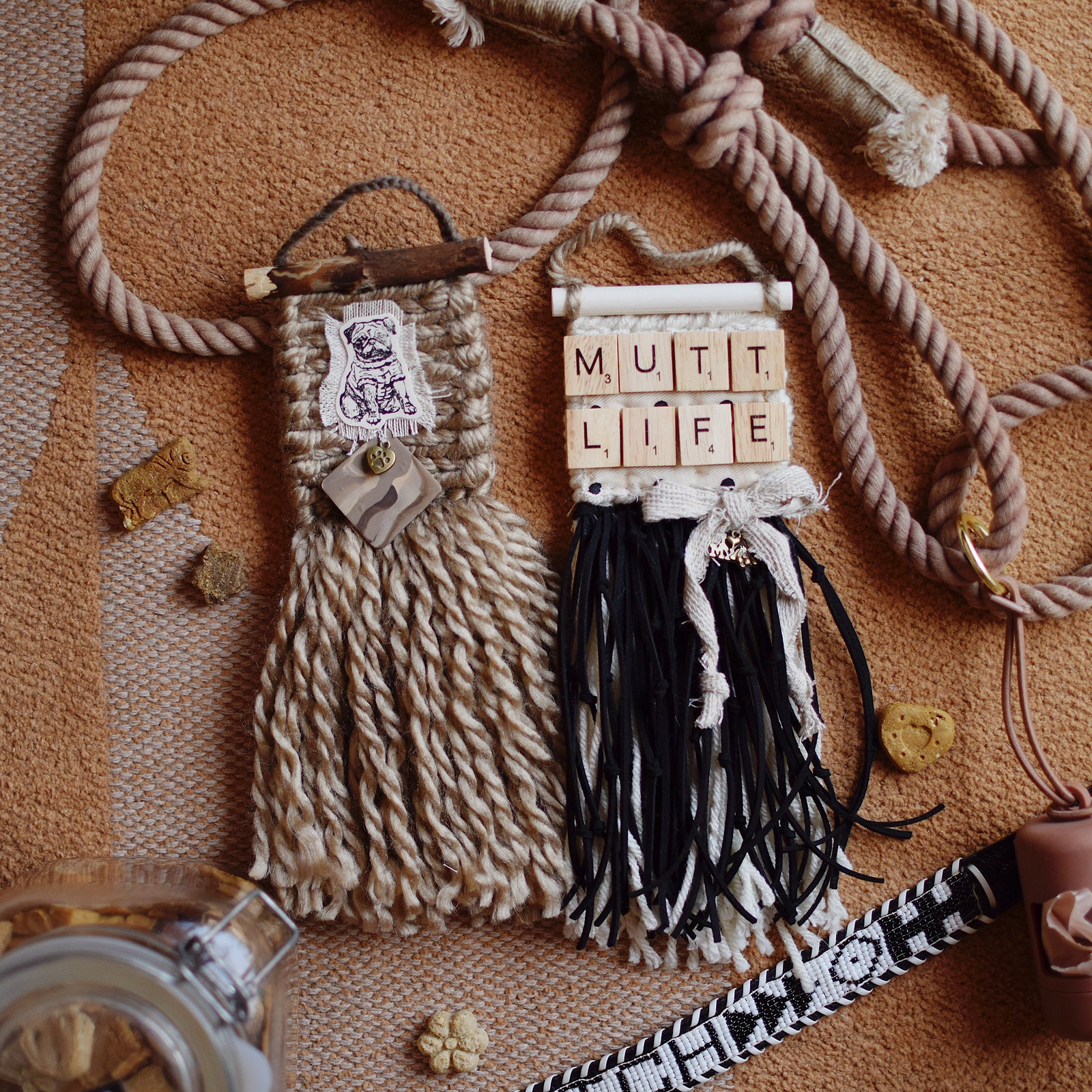 Mini Weave - DOGS - PUG + MUTT LIFE