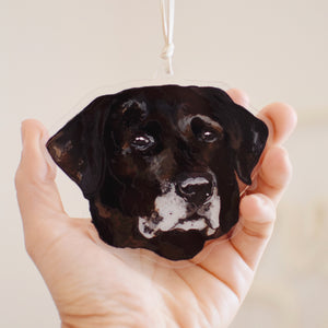 Ornament - Custom Hand Painted Pet Portrait