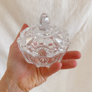 Thrifted Goods - Glass Sugar Dish