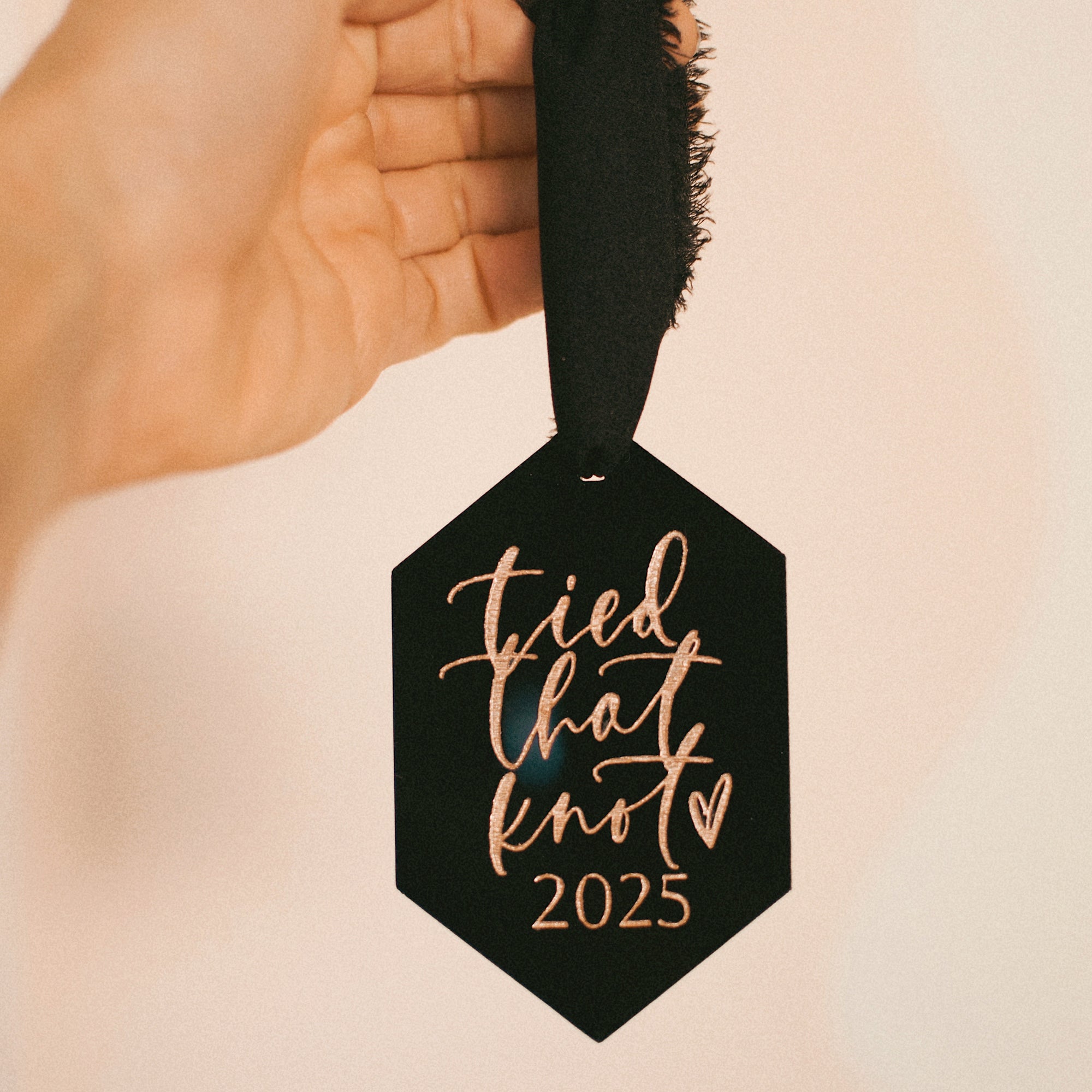 Ornament - tied that knot 2025