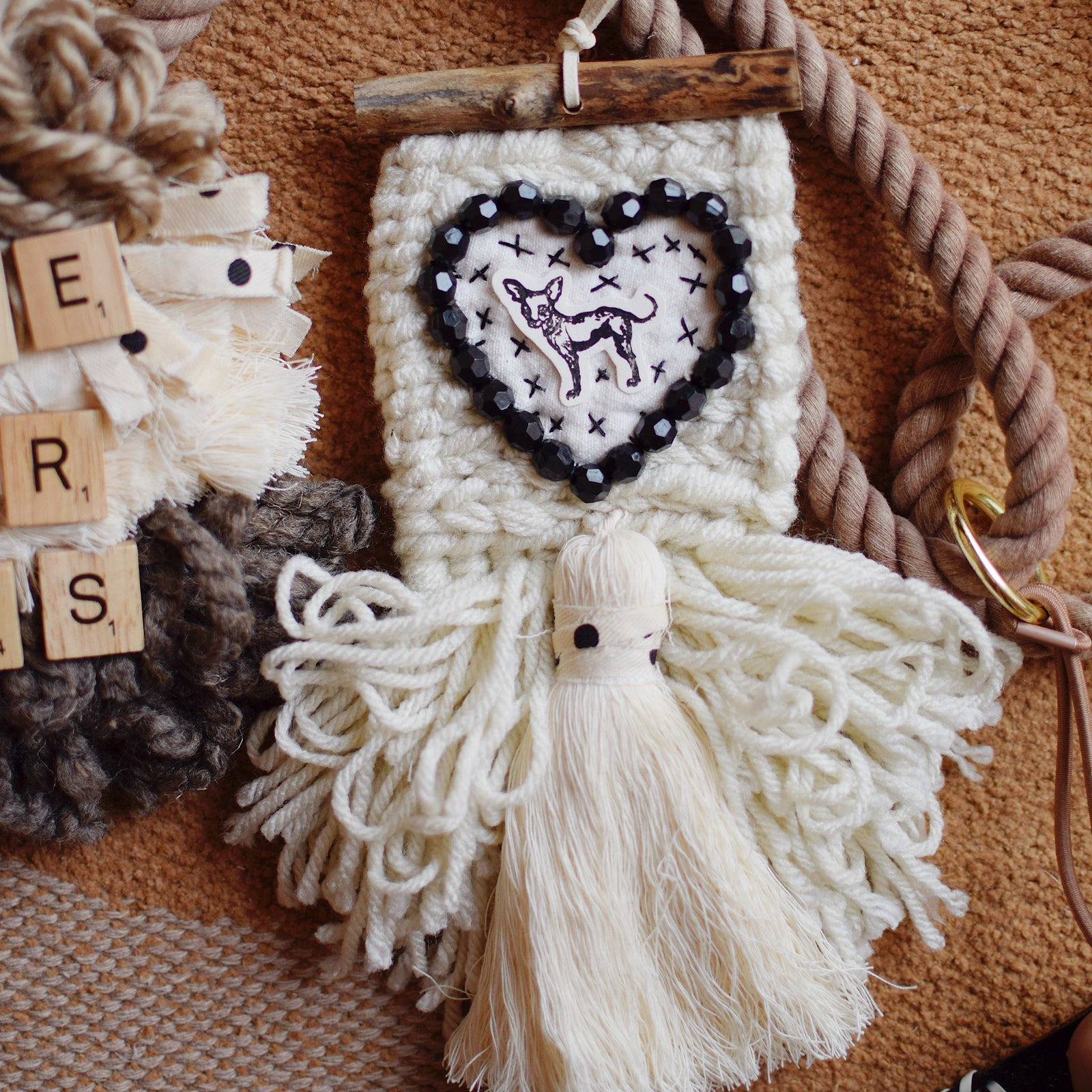 Mini Weave - DOGS - WIPE YOUR PAWS + TEACUP CHIHUAHUA