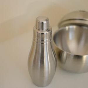 Bowling Ball + Pin Bar Set - MCM Ice Bucket + Cocktail Shaker - Stainless Steel