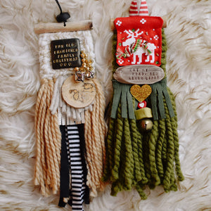 Mini Weave - Christmas Vacation - FUN OLD FASHIONED FAMILY CHRISTMAS + EAT MY ROAD, RED LIVER LIPS