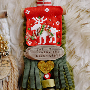 Mini Weave - Christmas Vacation - FUN OLD FASHIONED FAMILY CHRISTMAS + EAT MY ROAD, RED LIVER LIPS