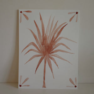 Original Watercolor Painting - Luna's Collection - Paradise Palms