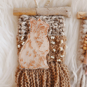 Mini Weave - The Little Explorer Collection - NEUTRAL FOX + BLUSH/GREY RAINBOW