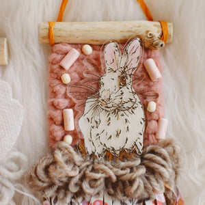 Mini Weave - The Little Explorer Collection - STAY WILD + BEADED BUNNY