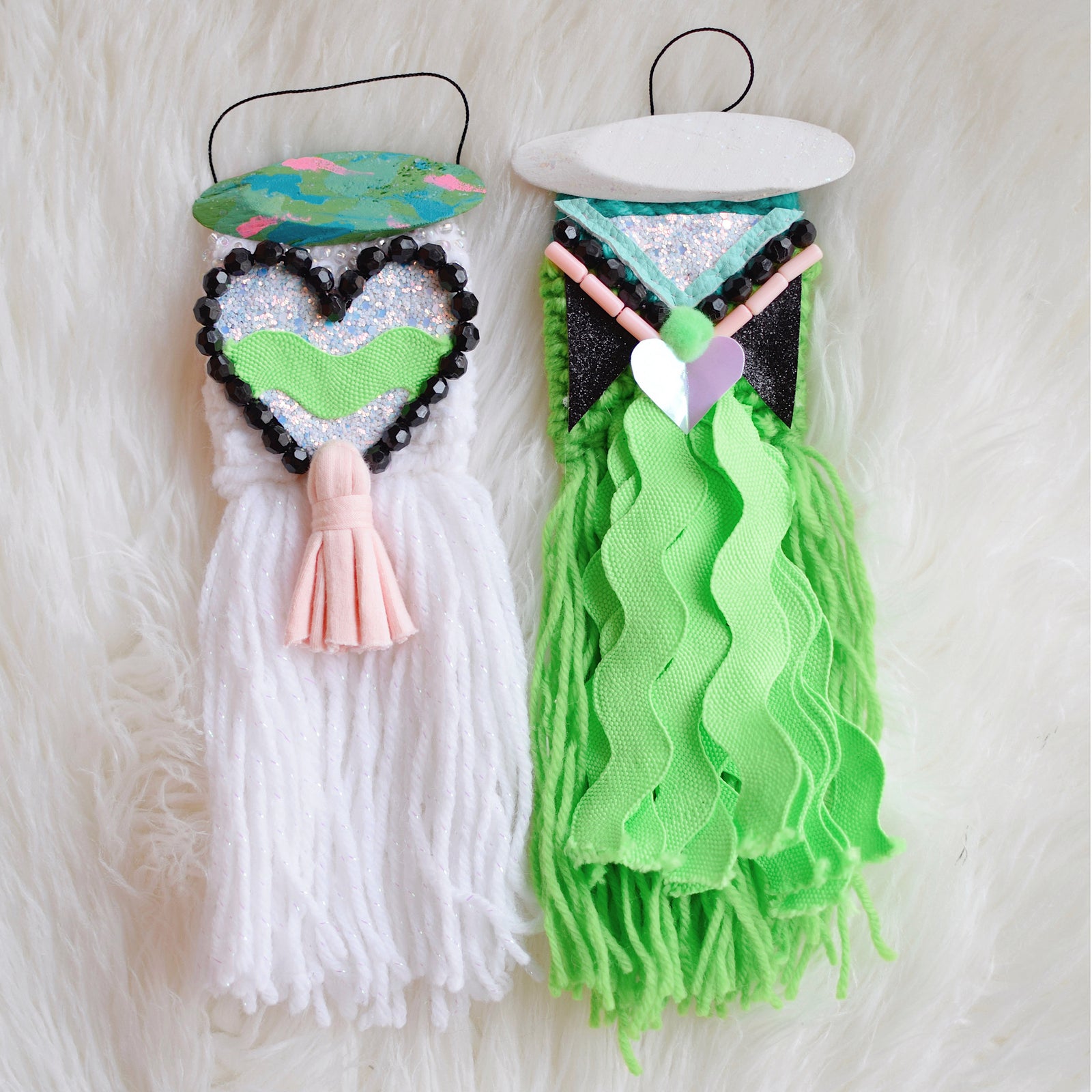 Mini Weave - Abstract Groovy Vibes - BEADING HEART + X MARKS THE SPOT