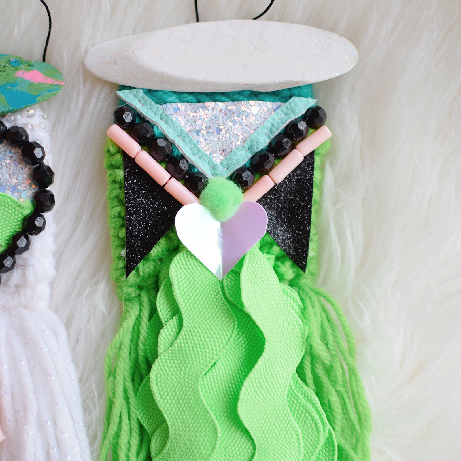 Mini Weave - Abstract Groovy Vibes - BEADING HEART + X MARKS THE SPOT