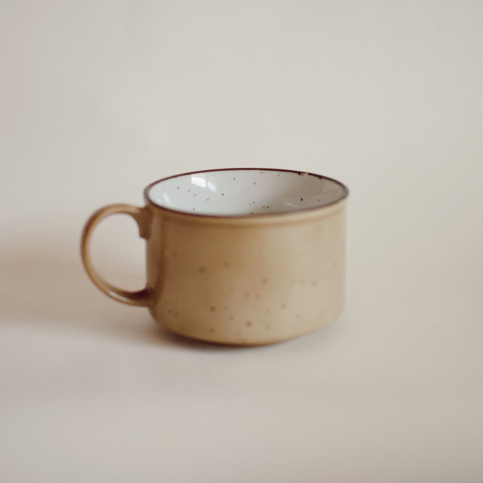 Styling Piece - Speckled Campfire Mug (Tan)