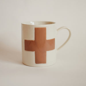 Thrifted Goods - Swiss Cross Mug