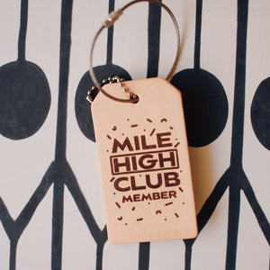 Luggage Tag - Mile High Club Member