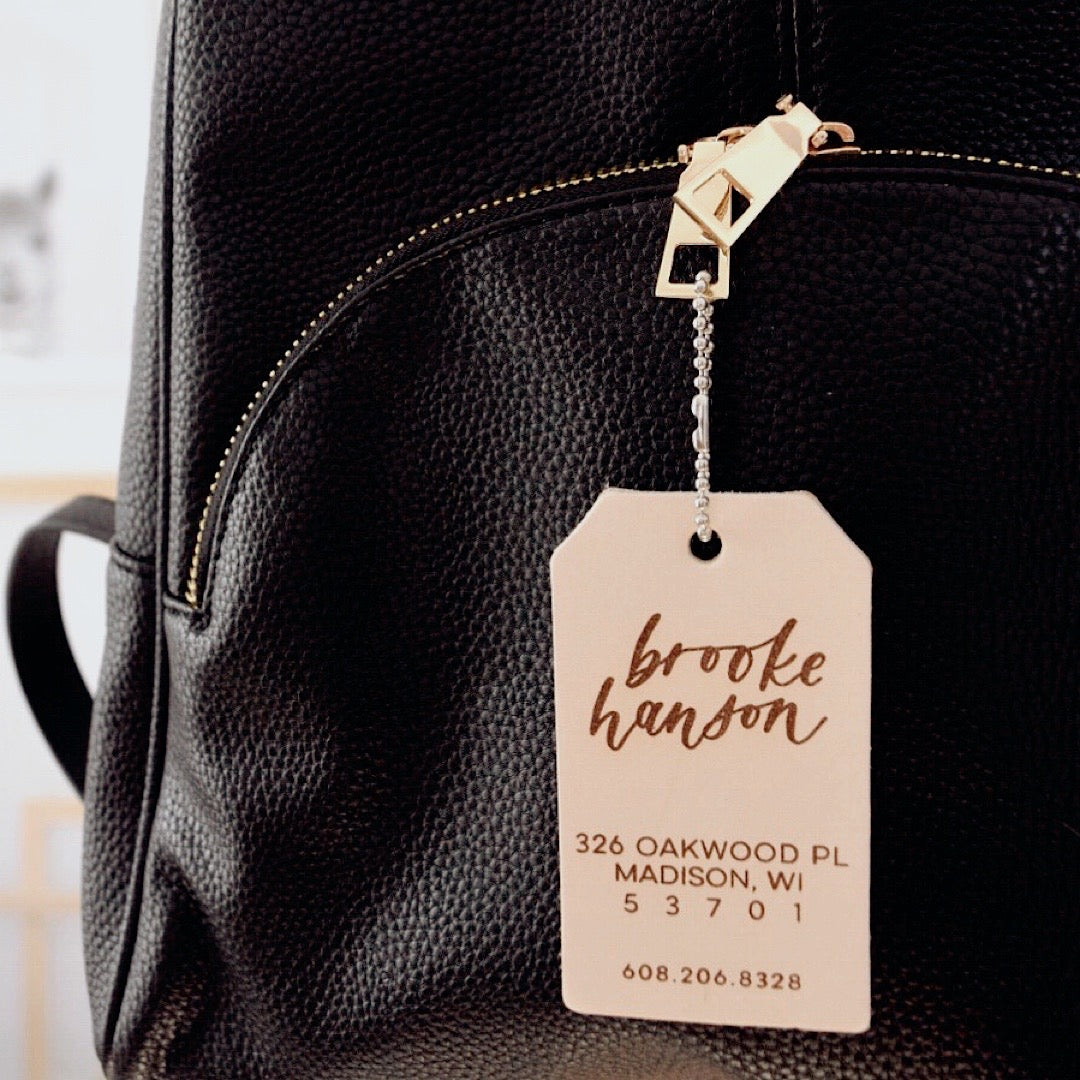Luggage Tag - Custom Name & Address