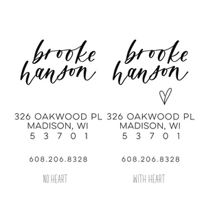 Luggage Tag - Custom Name & Address