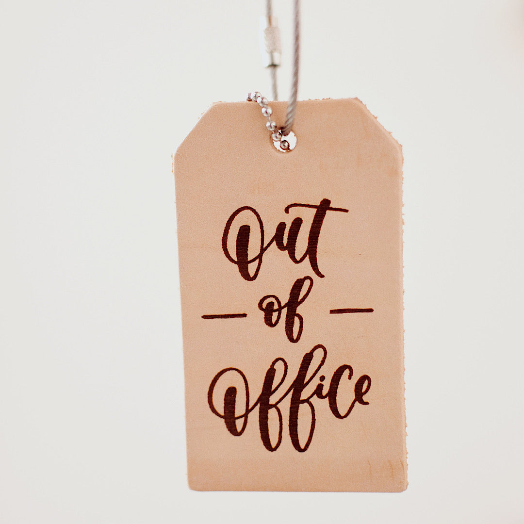 Luggage Tag - Out Of Office